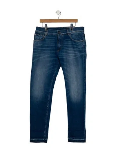 Pre-owned Dolce & Gabbana Skinny Jeans In Blue