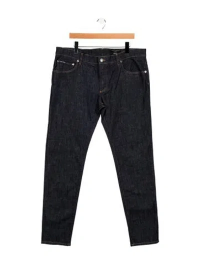 Pre-owned Dolce & Gabbana Skinny Jeans W/ Tags In Blue