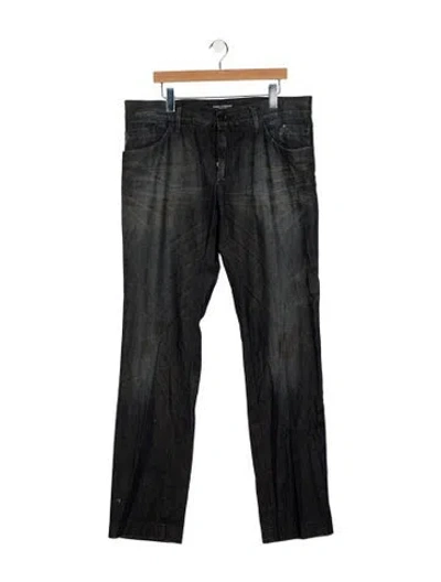 Pre-owned Dolce & Gabbana Skinny Jeans W/ Tags In Blue
