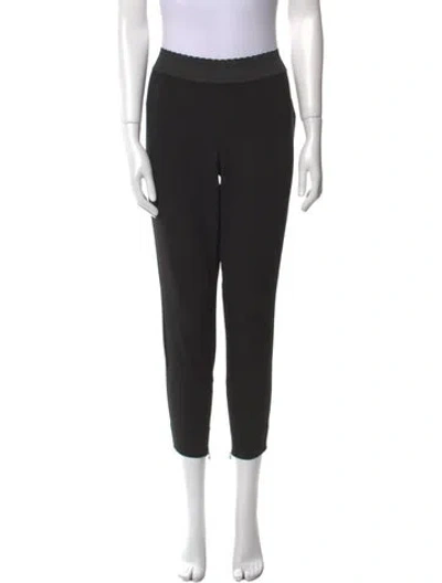 Pre-owned Dolce & Gabbana Skinny Leg Pants In Black
