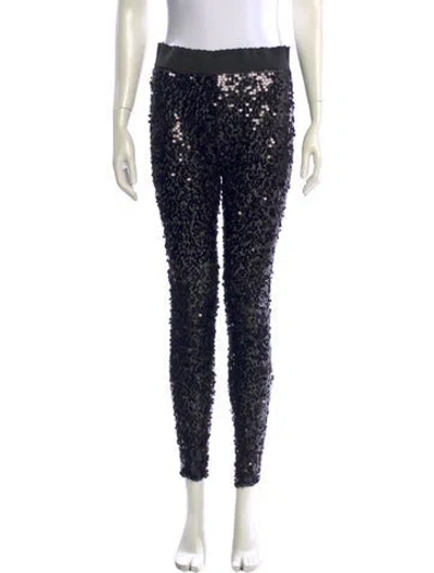 Pre-owned Dolce & Gabbana Skinny Leg Pants In Black