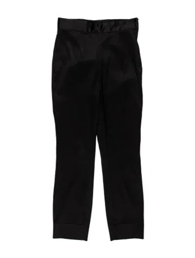 Pre-owned Dolce & Gabbana Skinny Leg Pants In Black
