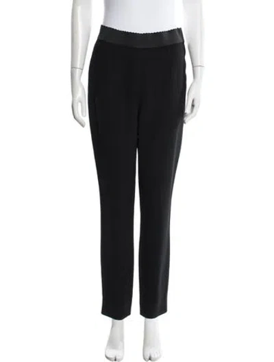 Pre-owned Dolce & Gabbana Skinny Leg Pants In Black