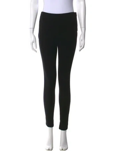 Pre-owned Dolce & Gabbana Skinny Leg Pants In Black