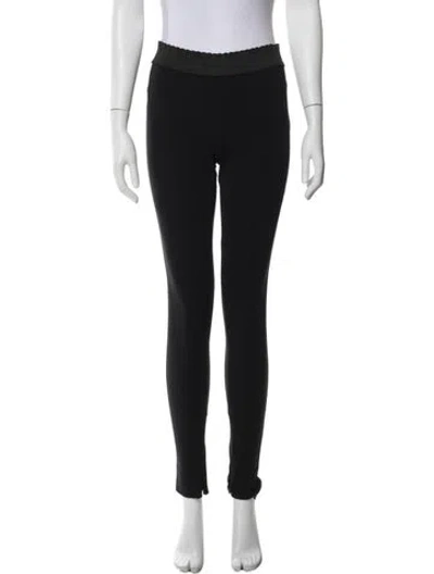 Pre-owned Dolce & Gabbana Skinny Leg Pants In Black
