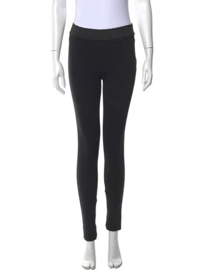 Pre-owned Dolce & Gabbana Skinny Leg Pants In Black