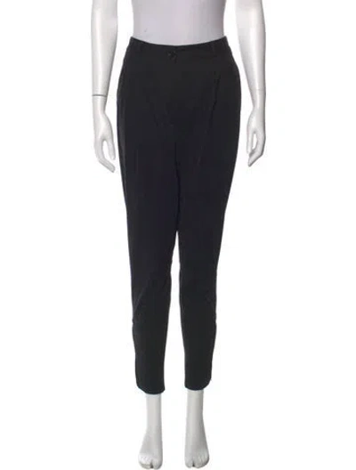 Pre-owned Dolce & Gabbana Skinny Leg Pants In Black