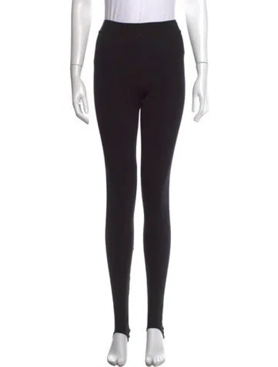 Pre-owned Dolce & Gabbana Skinny Leg Pants In Black