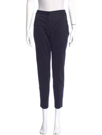 Pre-owned Dolce & Gabbana Skinny Leg Pants In Blue