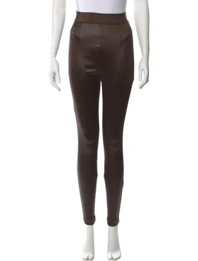 Pre-owned Dolce & Gabbana Skinny Leg Pants In Brown