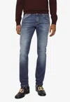 Dolce & Gabbana Skinny Stretch Jeans In Blue