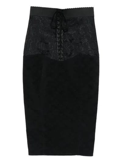 Dolce & Gabbana Skirt In Black