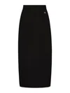 Dolce & Gabbana Midi Skirt In Black