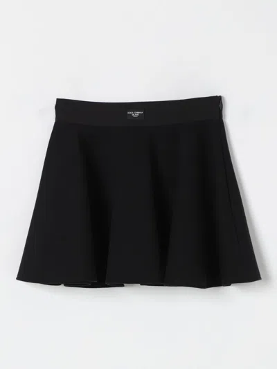 Dolce & Gabbana Skirt  Kids Color Black In 黑色
