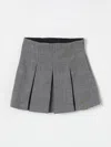 Dolce & Gabbana Houndstooth Mini Skirt In 黑色