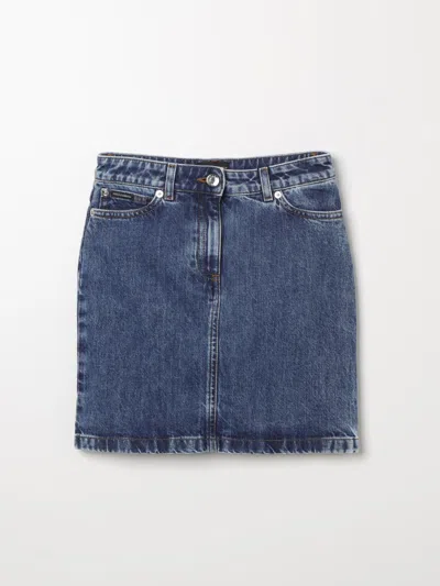 Dolce & Gabbana Skirt  Kids Color Blue