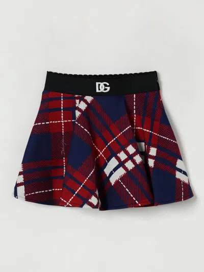 DOLCE & GABBANA SKIRT DOLCE & GABBANA KIDS COLOR MULTICOLOR,H28037005
