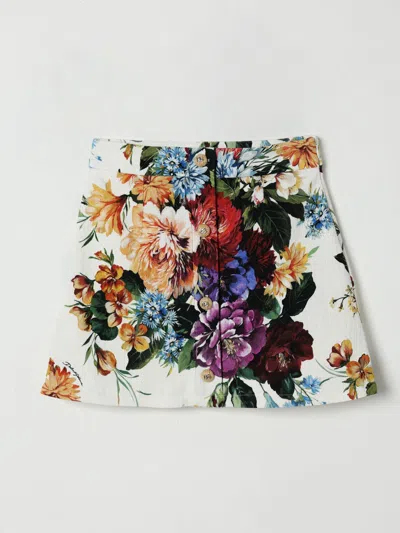 Dolce & Gabbana Skirt  Kids Colour Multicolor In Green