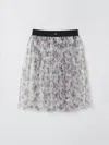 Dolce & Gabbana Skirt  Kids Color Violet In Gray