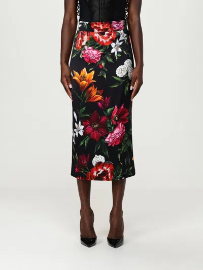 DOLCE & GABBANA SKIRT DOLCE & GABBANA WOMAN COLOR BLACK,H32774002