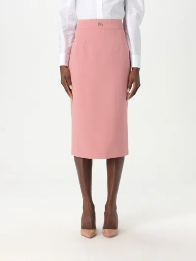 DOLCE & GABBANA SKIRT DOLCE & GABBANA WOMAN COLOR PINK,G58897010