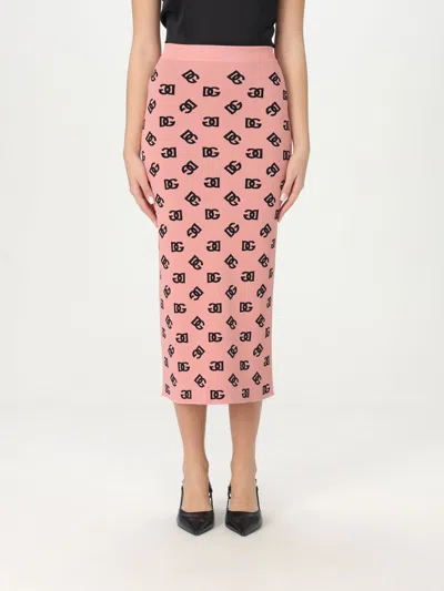 DOLCE & GABBANA SKIRT DOLCE & GABBANA WOMAN COLOR PINK,G56819010