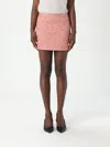 Dolce & Gabbana Pink Cotton Skirt In Pink