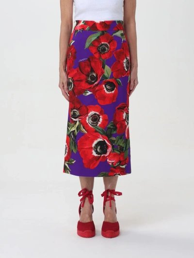 Dolce & Gabbana Skirt  Woman Color Violet