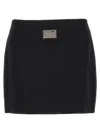 Dolce & Gabbana Skirt From The Black Sicily Collection In Black