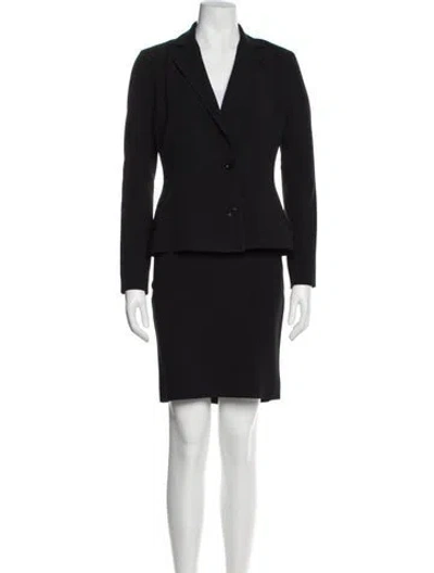 Pre-owned Dolce & Gabbana Skirt Suit In Black