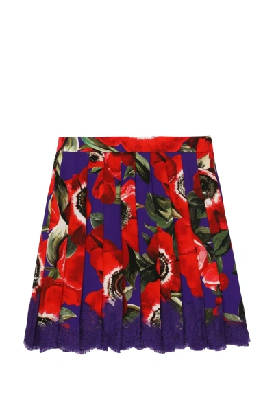 Dolce & Gabbana Kids' Skirt In Violet