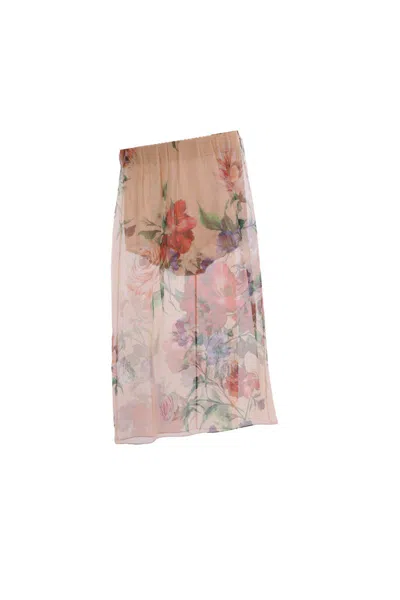 Dolce & Gabbana Skirts In B.ancient Flowers