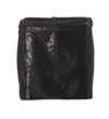 Dolce & Gabbana Glamorous Sequin Mini Skirt In Black