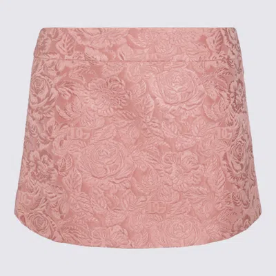 DOLCE & GABBANA SKIRTS ROSA POLVERE