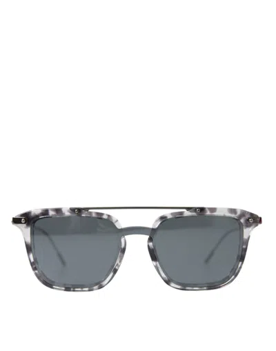 Dolce & Gabbana Sleek Grey Acetate Men's Sunglasses In Gray
