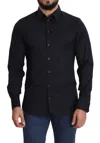 Dolce & Gabbana Elegant Black Formal Cotton Shirt In Black
