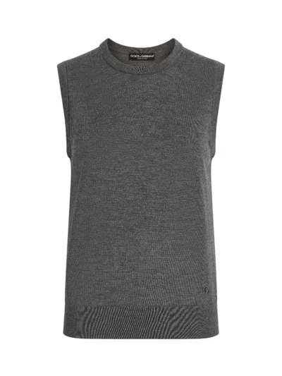 DOLCE & GABBANA RIBBED VEST