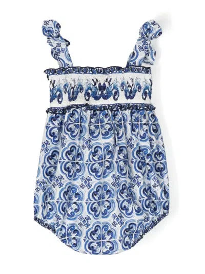 Dolce & Gabbana Sleeveless Casual Dress In Multi