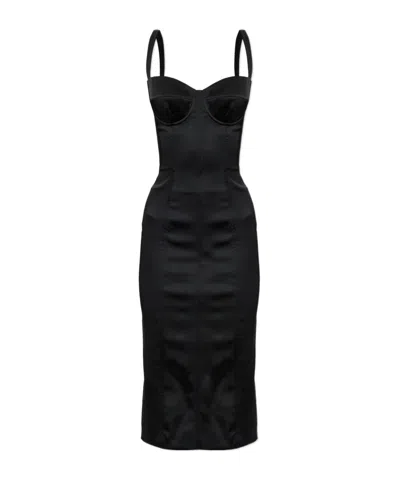 Dolce & Gabbana Sleeveless Dress In Black
