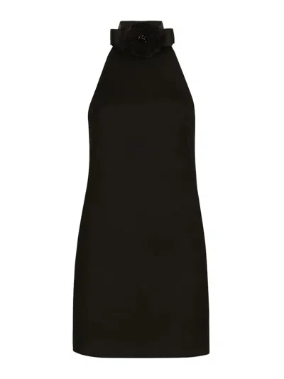 DOLCE & GABBANA VESTIDO CORTO - NEGRO