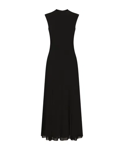 Dolce & Gabbana Sleeveless Dress In Black