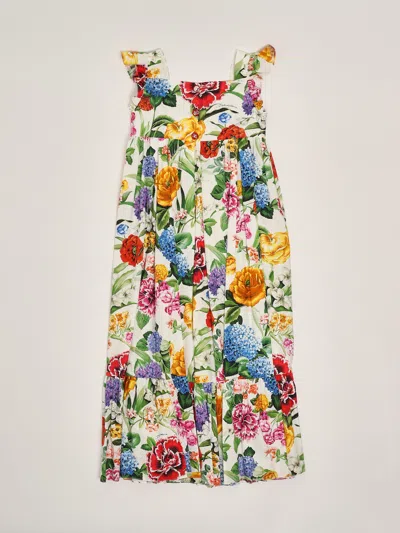 Dolce & Gabbana Kids' Sleeveless Dress Dress In Multi
