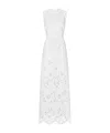 Dolce & Gabbana Cut-out Stretch-cotton Maxi Dress In White