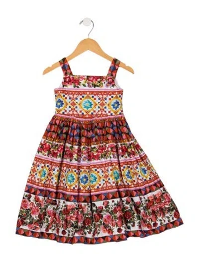 Pre-owned Dolce & Gabbana Babies' Sleeveless Dress In White