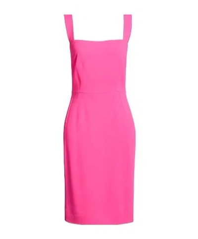 Dolce & Gabbana Sleeveless Fitted Dress In Red