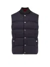 Dolce & Gabbana Men Sleeveless Jacket In Cotton And Viscose In Blue