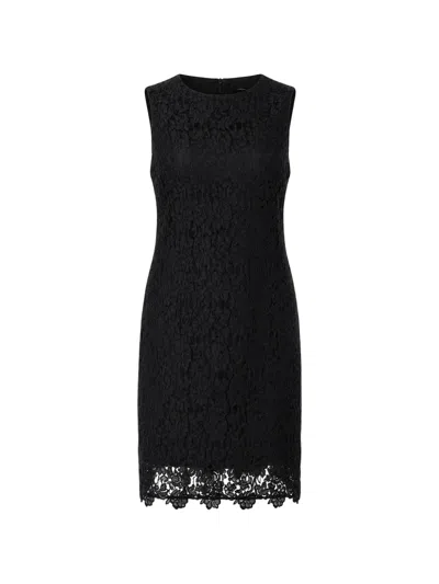 Dolce & Gabbana Sleeveless Mini Dress In Black