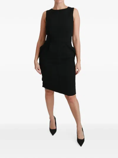 Dolce & Gabbana Sleeveless Mini Dress In Black