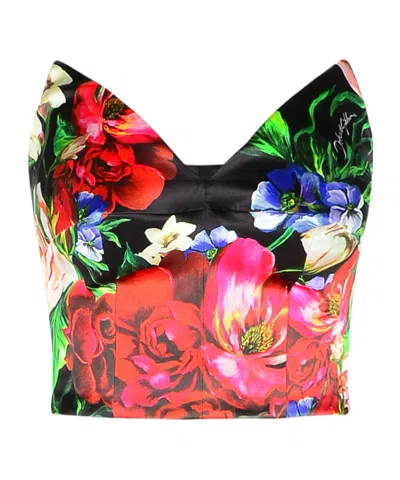Dolce & Gabbana Sleeveless Shirt In Multicolor