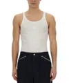Dolce & Gabbana Sleeveless T-shirt In White